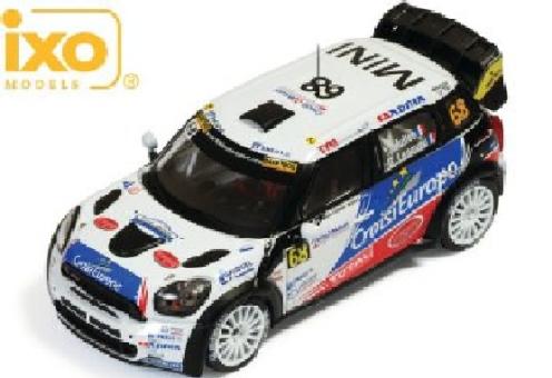 IXO 1:43 MiniJohnCooperWorks#68Müller-Leneveu Rally Fra 