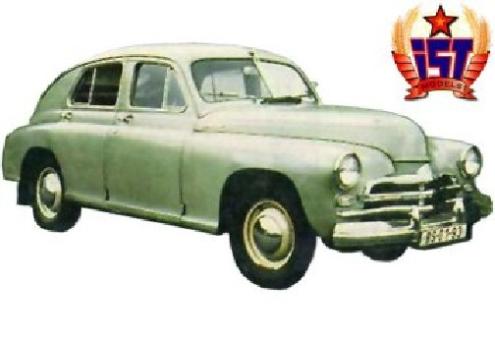 IXO 1:43 GAZ M 20 Probieda grün 1949 