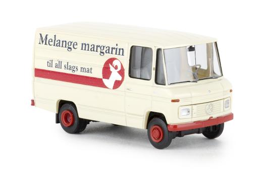 Brekina Mercedes L 406 D Kasten Melange Margarin 36846 