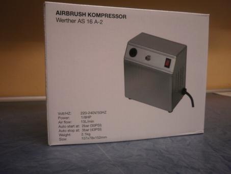 Herpa Airbrush Kompressor Werther AS 16 A2 