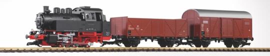 PIKO Start-Set Güterzug BR 80 DB III (Sound&Dampf) 37120 