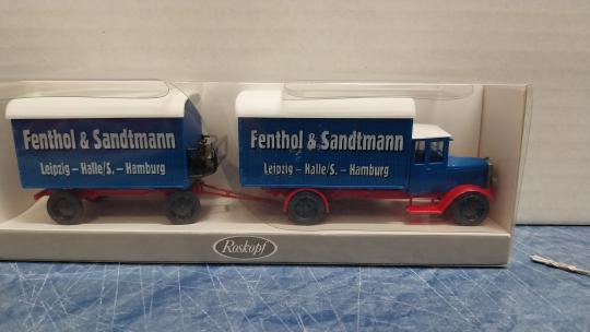 Rosskopf LKW MAN 1928 Möbelkoffer-Hz Fenthol & Sandtmann 