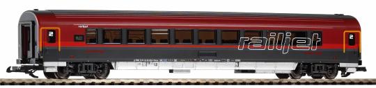 PIKO G-Personenwagen 2. Kl. Railjet ÖBB VI 