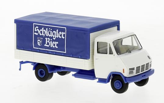 Brekina Steyr 590 Getränkeaufbau 1970, Schlägler Bier 