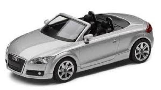 Wiking PKW Audi TT Roadster lichtsilber 