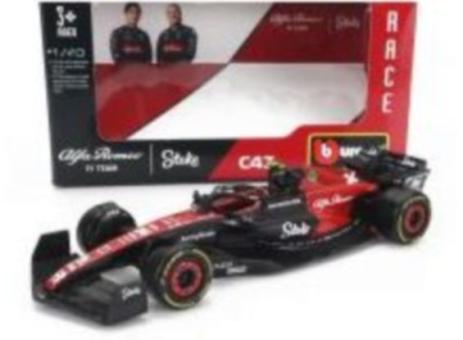 bburago 1:43 ALFA ROMEO - F1 C43 TEAM STAKE N 24 SEASON 2023 