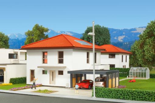KIBRI  Kubushaus Mia mit Carport 