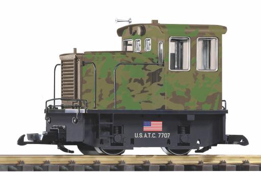 Piko G-US Diesellok GE 25-Ton US Army R/C für Batteriebetrie 