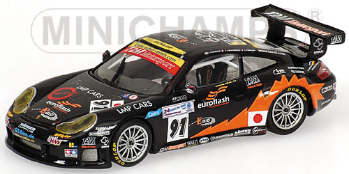 Minichamps 1:43 Porsche 911 GT3 RS T2M Le Mans 2005 