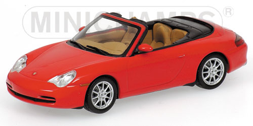 Minichamps 1:43 Porsche 996 Cabriolet 2001 - red 