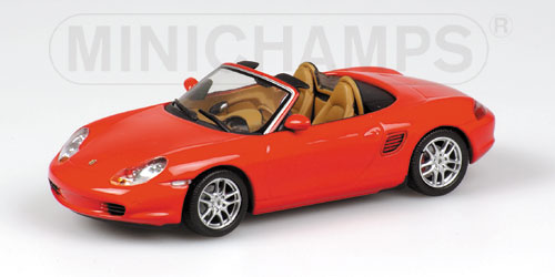 Minichamps 1:43 Porsche Boxster 2002- red 