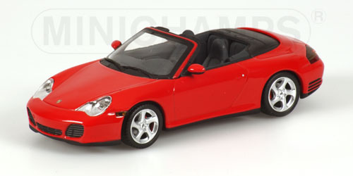 Minichamps 1:43 Porsche 996 4S Cabriolet 2003 - red 