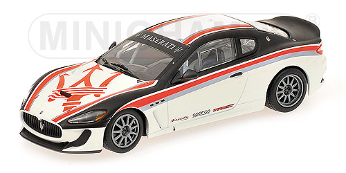 Minichamps 1:43 MASERATI GRANTURISMO MC GT4 Test Car 