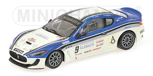Minichamps 1:43 MASERATI GRANTURISMO MC GT4  MONCADA/PETRINI 
