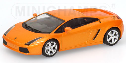 Minichamps 1:43 Lamborghini Gallardo 2004 orangemetalli 