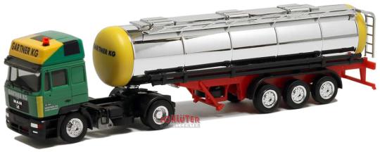 Herpa LKW MAN F2000 Evo. HD Tank-SZ Gartner 