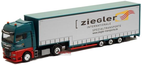 Herpa LKW MAN TG-X GX Aerop. Ga-KSZ Gartner / ziegler 