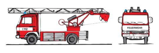 Loewe Magirus Deutz "Zeta"  90 M 5 - DL 18, FW Ulm / HO 