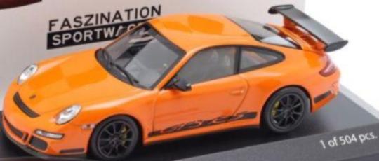 Minichamps 1:43 Porsche 911 (997.1) GT3 RS 2006 - orange/bla 