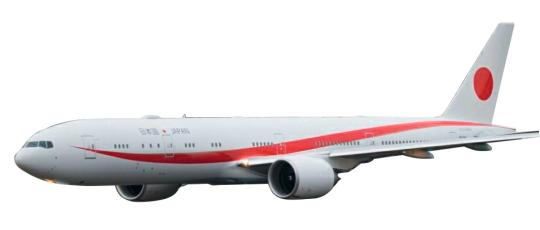 Schuco 1:600 Boeing 777-300 Japan Air Force 1 