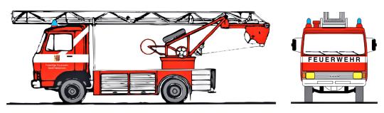 Loewe Magirus Deutz Zeta  90 M 5 - DL 18, FACELIFT: Fw Heils 