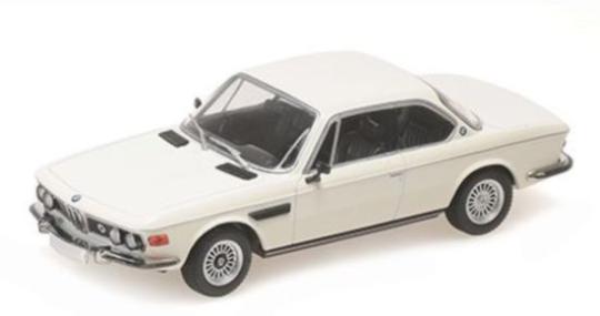 Minichamps 1:43 BMW 3.0 CS - 1968 - WHITE 