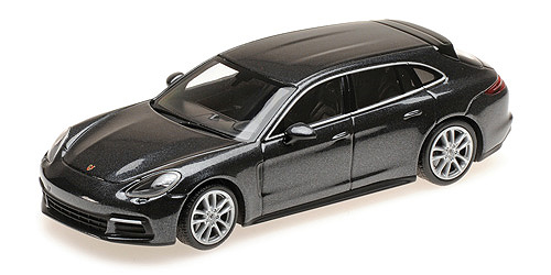 Minichamps 1:43 PORSCHE PANAMERA 4E-HYBRID SPORT TURISMO - 2017 - VULKANGRAU-MET 