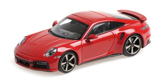 Minichamps 1:43 PORSCHE 911 (992) TURBO S - 2020 - RED 410069475 