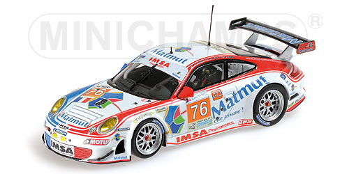 Minichamps 1:43 PORSCHE 997 GT3 RSR - IMSA PERFOMANCE MATMUT 