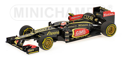 Minichamps 1:43 LOTUS F1 TEAM RENAULT ROMAIN GROSJEAN S 