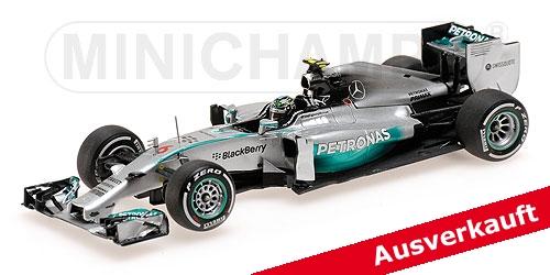 Minichamps 1:43 MERCEDES AMG PETRONAS F1 TEAM W05 – NICO ROSBERG – 2014 