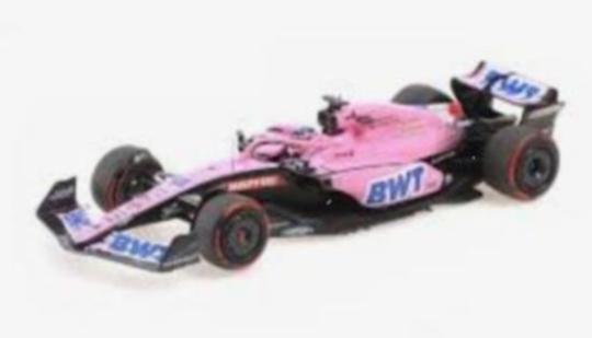 Minichamps 1:43 BWT ALPINE F1 TEAM A522 - FERNANDO ALONSO - 