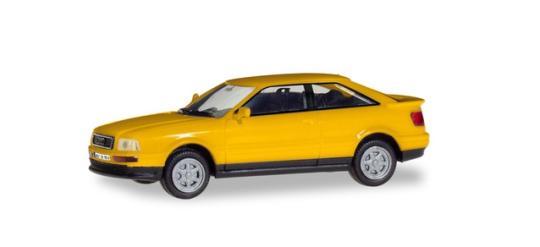 Herpa PKW Audi Coupe gelb 420341 