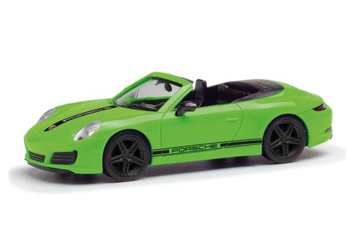 Herpa PKW Porsche Porsche 911 C2 Cabrio lizzardgrün 