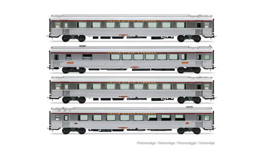 Jouef 4-tlg. Set TEE Jules Verne, Ep. IV SNCF 