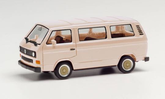 Herpa VW T3 Bus, beige  mit BBS Felgen 