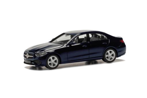 Herpa PKW MB C-Klasse, dunkelblau 