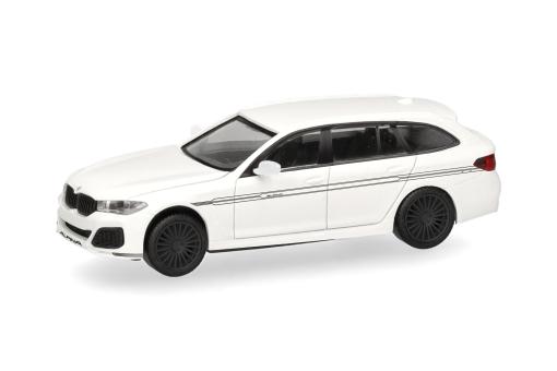 Herpa PKW BMW Alpina B5 Touring weiß 