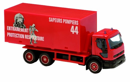 Solido 1:50 Renault Premium Abrollmulden-LKW Sapeurs Pompier 