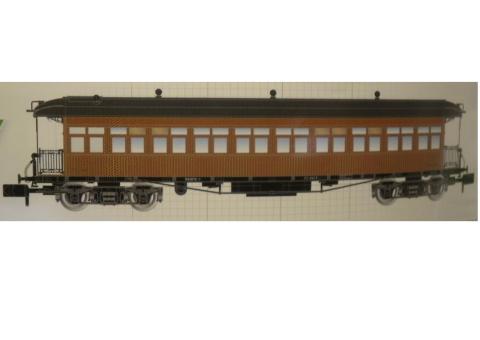 Arnold Reisezugwagen COSTA, 3.Klasse, der Renfe / M.Z.A. 