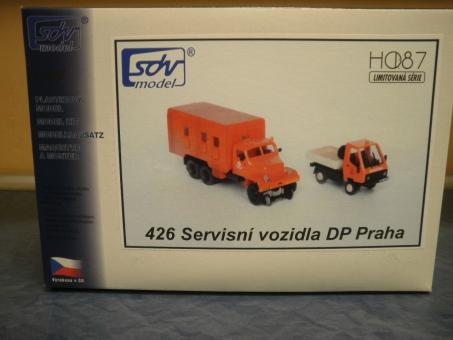 SDV Bausatz Praga V3S+Magna 4x4 Servicefahrzeig DP Praha 