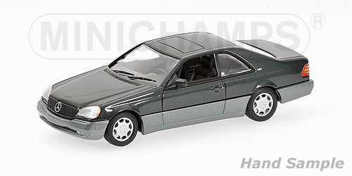 Minichamps 1:43 Mercedes 600 SEC (C140) 1992 - green 