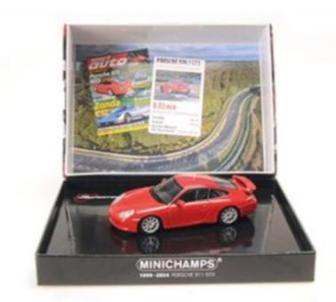 Minichamps PORSCHE 911 GT3 - 1999 - RED - SPORT AUTO 