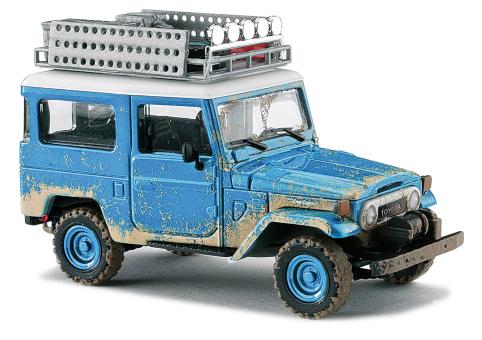 Busch Toyota Land Cruiser J4, blau 43023 
