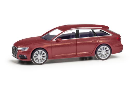 Herpa PKW Audi A6 Avant Tangorot 430647 