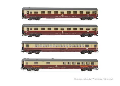 Rivarossi 4-tlg Set Rheingold 1983 Teil 1,DB Ep. IV 