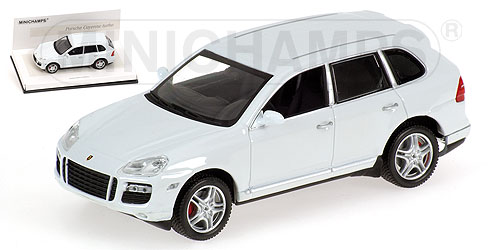 Minichamps 1:43  Porsche Cayenne Turbo 2007 Linea Bianco 