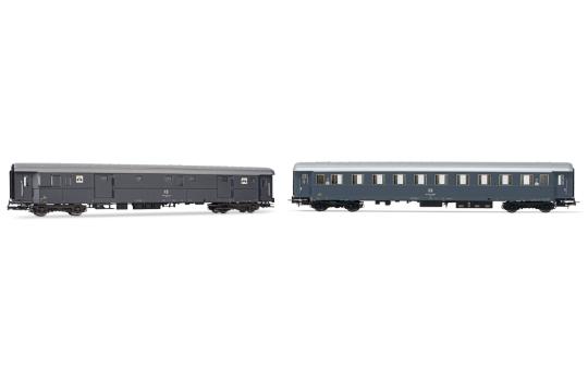 Rivarossi 2-tlg. Set Reisezugwagen, FS, Ep. IVb HR4366 