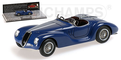 Minichamps 1:43 Alfa 6c 2500 SS Corsa Spider - blue 