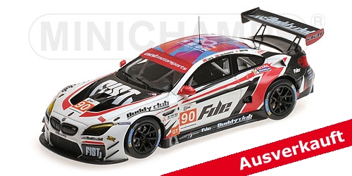 Minichamps 1:43 BMW M6 GT3 – AAI RACING TEAM – YU/LIDA/BLOMQVIST – ASIAN LE MANS 